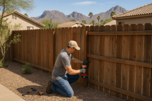 Read more about the article Arizona Fence Repair: The Complete Guide