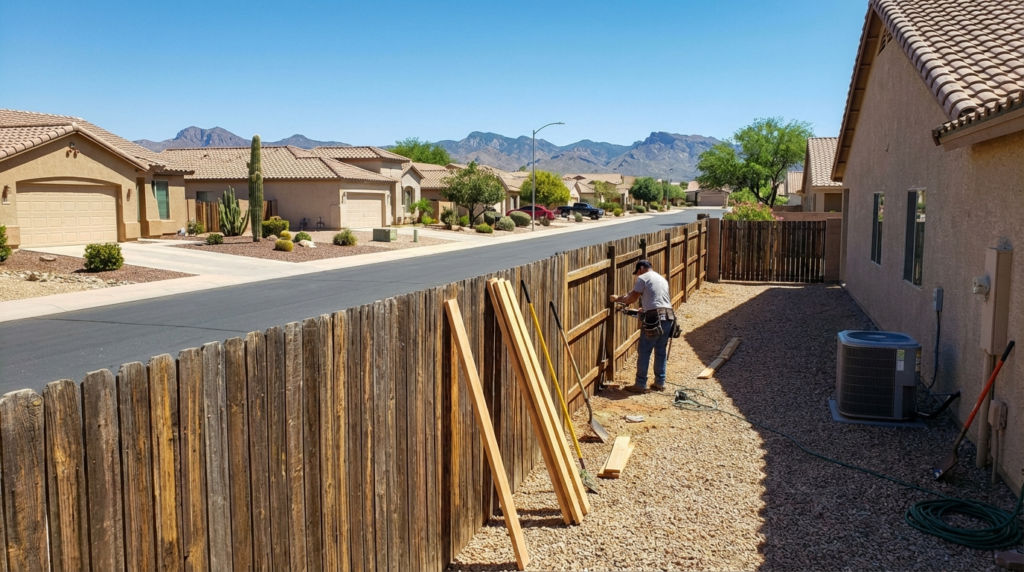 Read more about the article Fence Repair Arizona: Tips and Costs