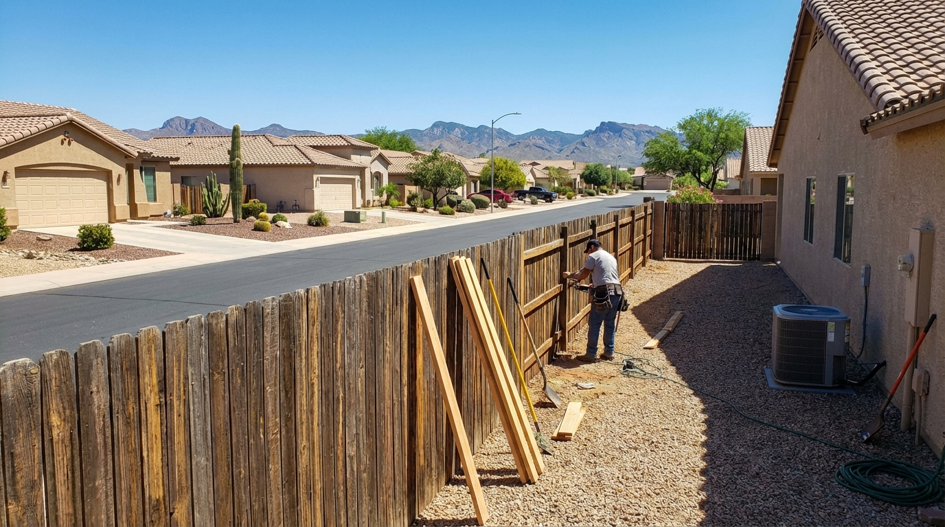 You are currently viewing Fence Repair Arizona: Tips and Costs